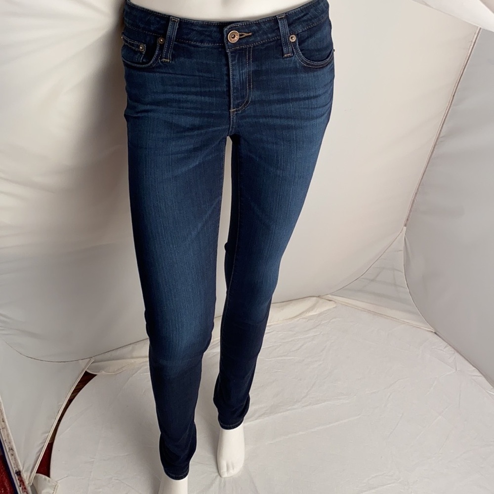 Big Star Maddie Skinny dark rinse blue denim jeans 27